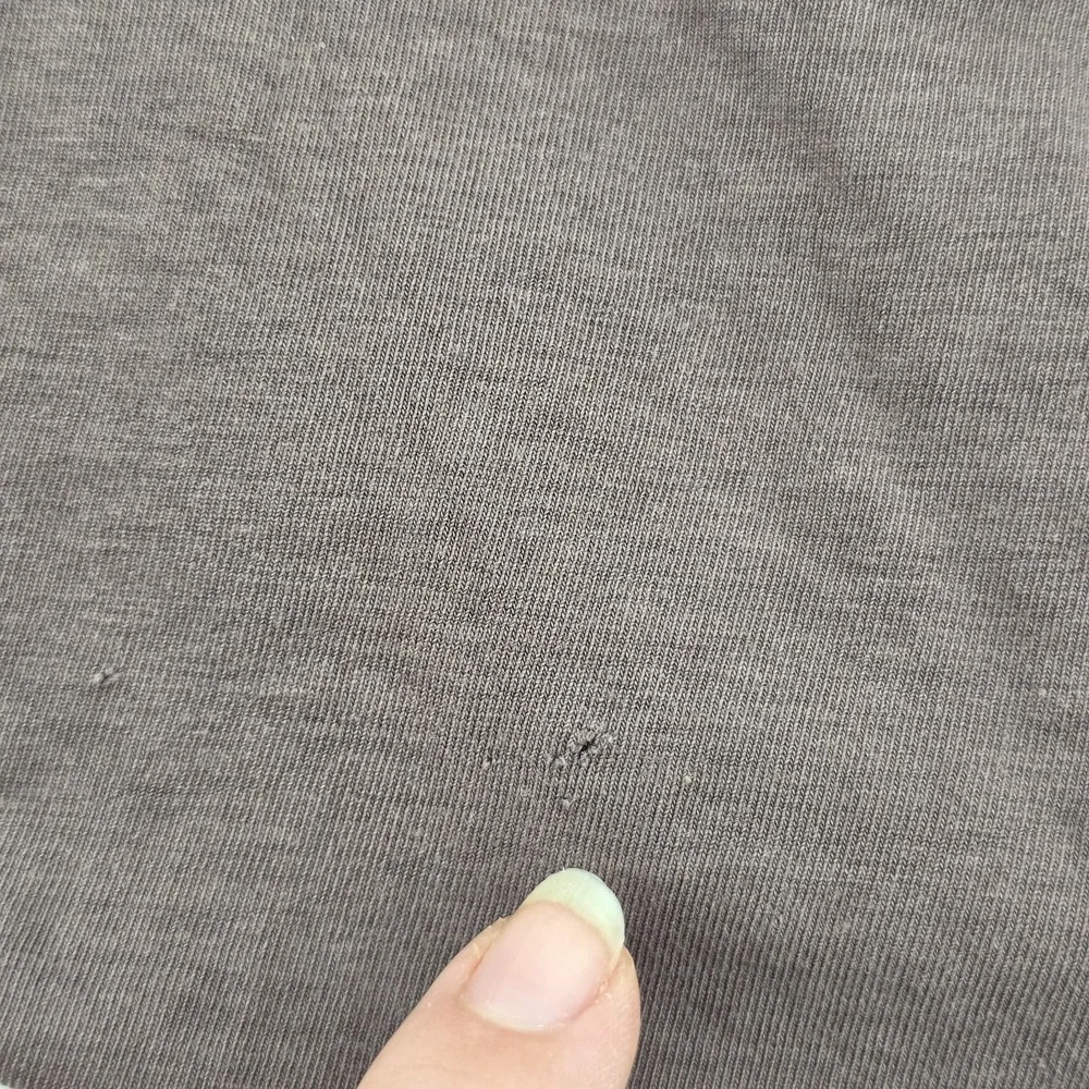 Lululemon Henley Shirt Men Large Brown Long Sleeve